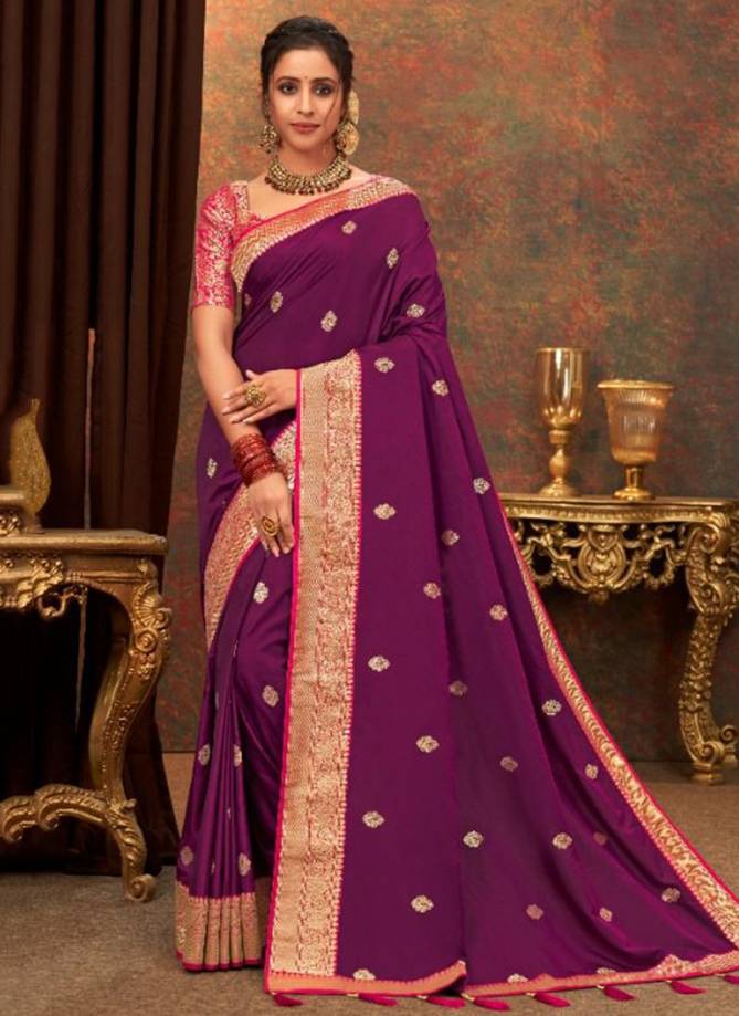 KAVIRA DIVYANKA Designer Fancy Festive Wear Soft Silk Latest Saree Collection